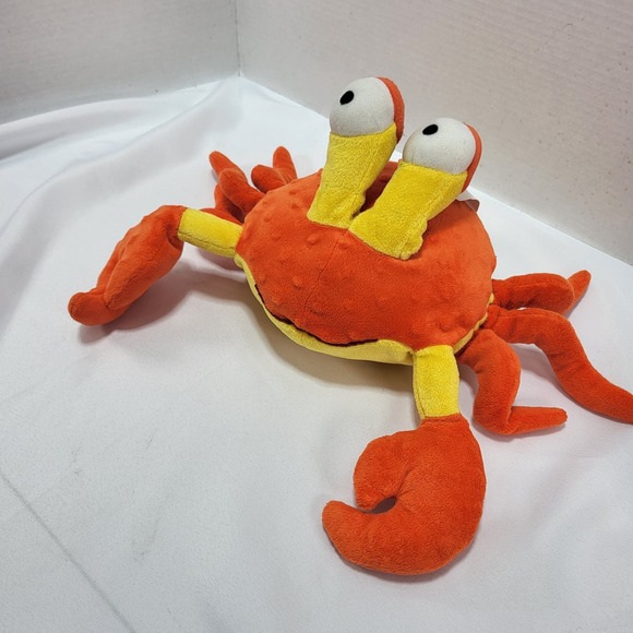 Kohl's Cares Orange Crab Plush Toy Doll POUT POUT FISH Stuffed Animal - Picture 2 of 6